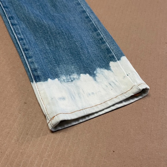 Talbots Modern Ankle Jeans Women's Sz‎ 2 Bleached Leg Medium Wash Denim - Picture 15 of 16